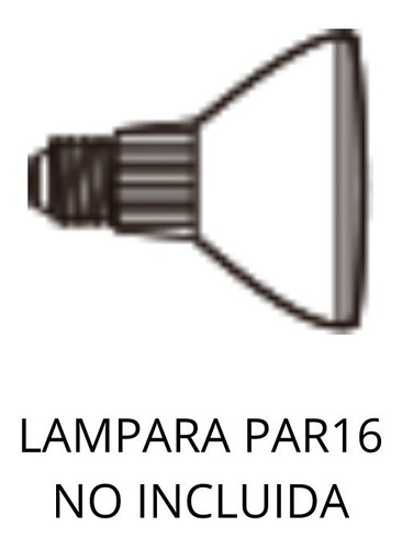 Imagen 2 de 2 de Farola Exterior Aluminio Negro Fw 2300 Aluminio 80cms Par16