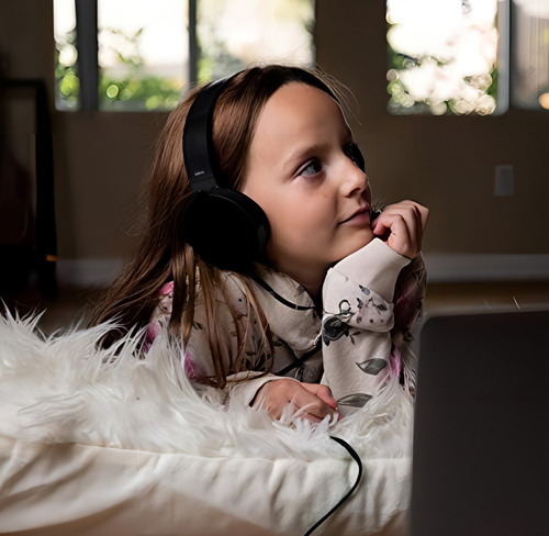 Eduvy Bulk Auriculares Aula, Paquete 12 Auriculares Con Y