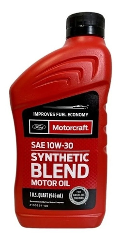 Aceite Semi-sintético 10w-30 Motorcraft Original