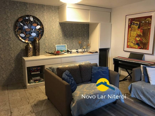 Imagem 5 de 15 de Excelente Apartamento Em Icaraí, Frente, Sol Da Manhã Com 145 M²,. - 117
