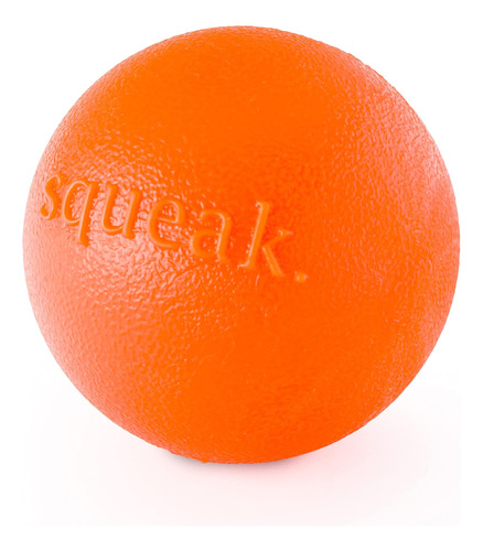 Planet Dog Orbee-tuff Squeak Ball Naranja Juguete Para Busca