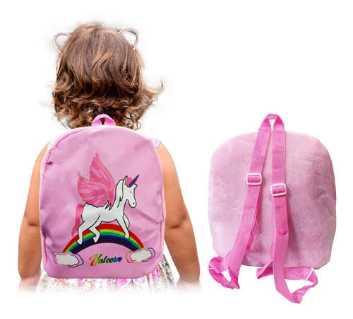 Imagem 4 de 9 de Kit Infantil C/ Maquiagem Mochila + Batom Esmalte Top Bz134