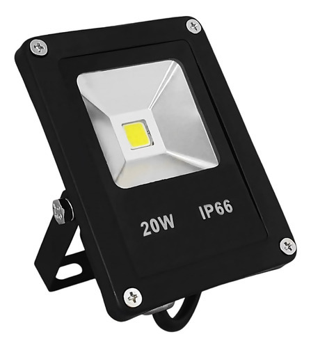 Harmony Dawn Refletor Led 20w Branco Frio 6500k Preto Ip66 Slim Cor da luz Branco-frio 110V/220V