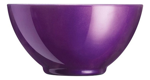 Bowl Consome Luminarc Flashy Bols Vidrio 500ml Color Violeta