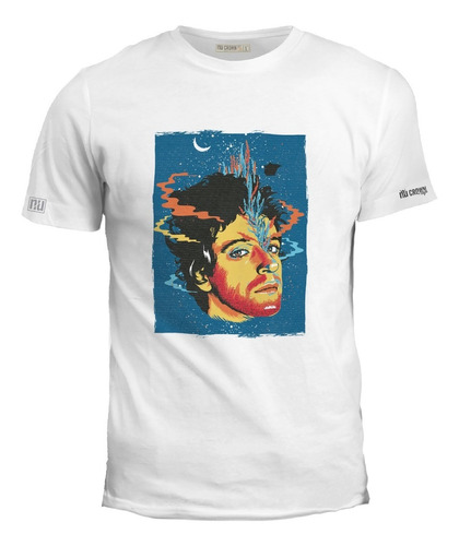 Camiseta  Soda Stereo Rock Poster Gustavo Cerati Ink