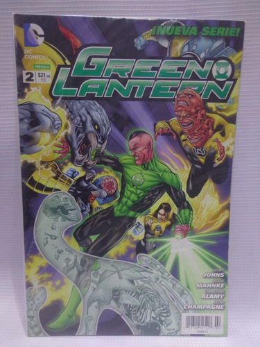 Green Lantern Vol.2 Dc Comic´s Televisa 2012