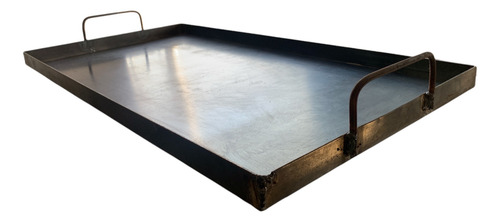 Comal Memelero Plancha 30x80 Cm Para Asar De Placa Azul Oscuro