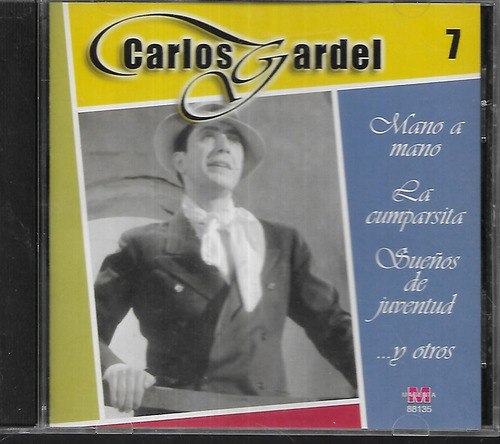 Carlos Gardel Album La Coleccion Vol 7 Sello Magenta Cd