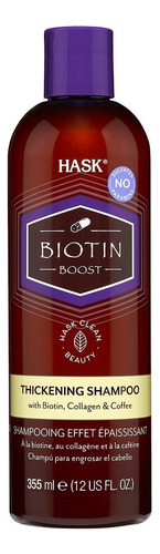 Hask Shampoo Biotin Boost 355 Ml
