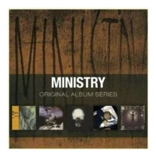 Ministry Original Album Series Importado Cd X 5 Nuevo