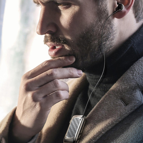 Bluetooth 5.2 Lavalier Auricular Manos Libres Negro