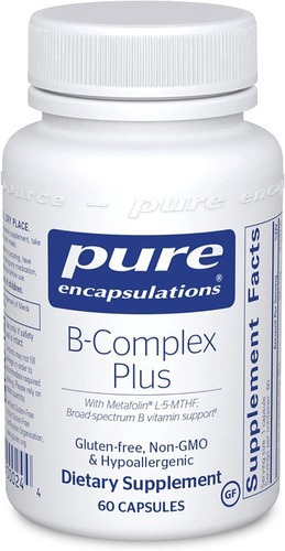 Complejo B Plus Pure Encapsulations 60 Capsulas