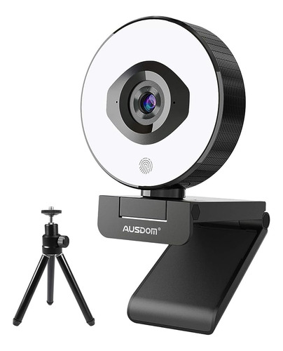 Camara 1080p 60 Fps Con Luz Anillo Af660 Streamcam Con Campo