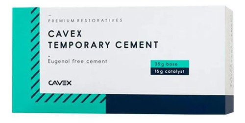 Dental Cemento Temporal Libre De Eugenol Cavex Pasta