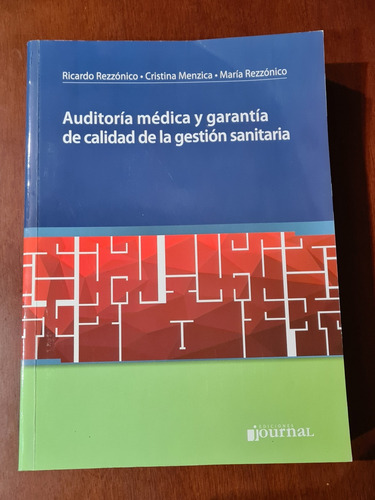 Auditoría Médica Y Garantía De Calidad De La Gestión Sanitar