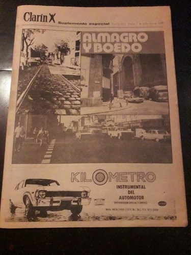 Diario Clarín Suplemento Especial Almagro Y Boedo 2 12 1977