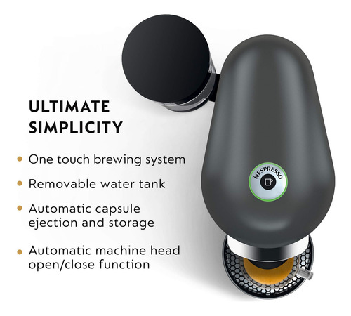 Cafetera Nespresso Vertuoplus Titan De Lujo Y Sus Accesorio