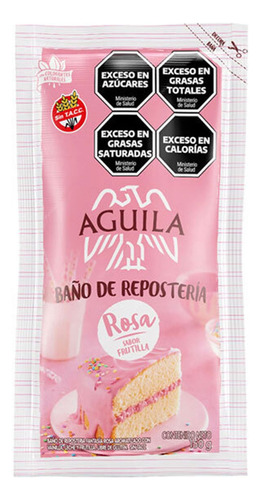 Águila Baño Repostería Rosa Frutilla Dulce