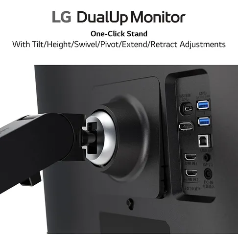 Monitor LG 28mq780-b 28 Sdqhd Nano Ips Ergo Negro