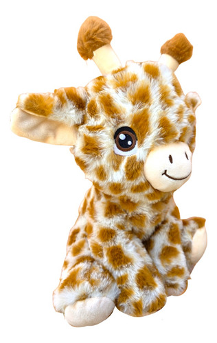 6 Peluches De Animales Selva Jirafa Elefante Mono Colección Animales