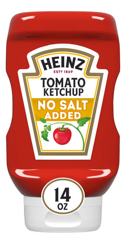 Heinz Ketchup, Sin Sal, 397 G