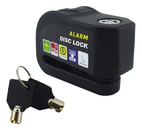Candado Para Freno Disco Con Alarma Mod.wr71 U-know