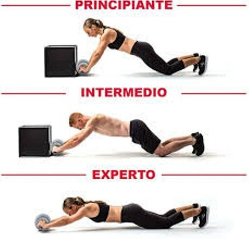 Rueda Abdominal Deporte Ejercicios Yoga Pilates Con Tapete