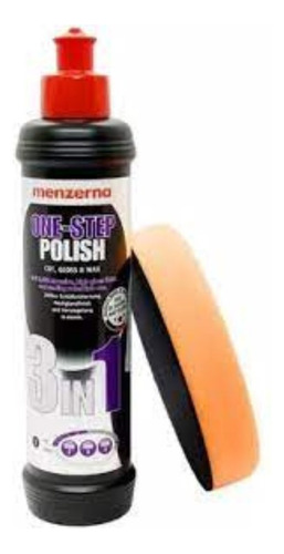 Menzerna - 3 En 1 + Pad De Corte Medio 5 Pulgadas - 250ml