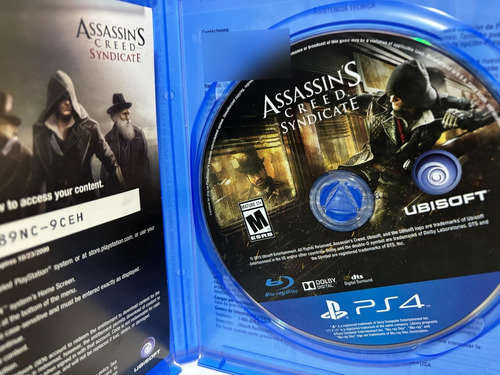 Assassin's Creed Syndicate Ps4 - (edicion Limitada Incl La M (Usado)