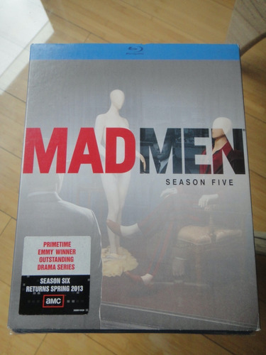 Mad Men Temporada 5 Blu Ray Sellado Usa Slipcover
