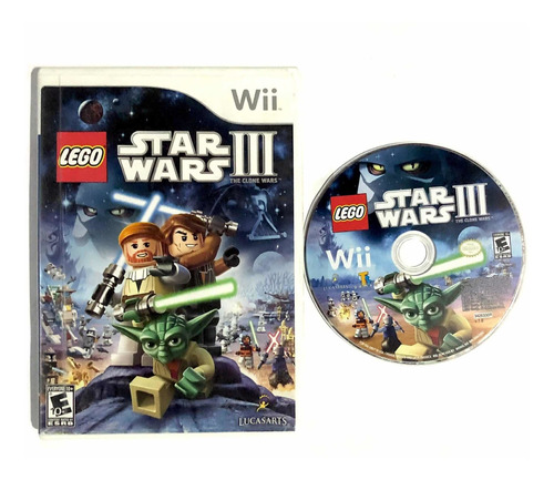 Lego Star Wars 3 The Clone Wars - Original De Nintendo Wii