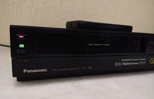 Video Cassete Panasonic Nv-g21 Mono 4 Cabeças Com Controle (Usado)