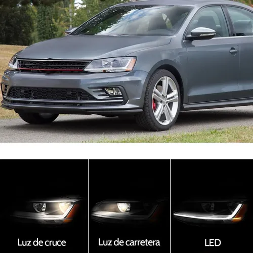 Faros Led Para Vw Jetta Mk6 2011 12 13 14 15 2016 2017 2018