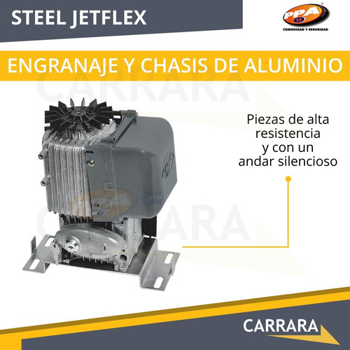 Imagen 6 de 9 de Kit Motor Portón Corredizo Eurus Ppa Jetflex Rápido Control