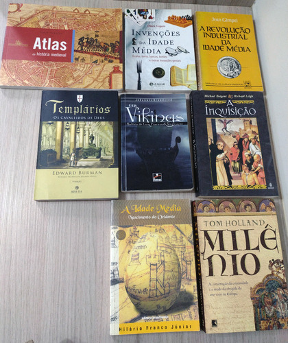 Coleção Livros Idade Média (8 Livros)