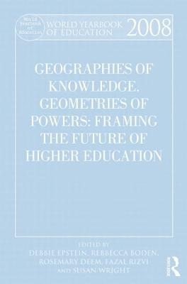 Libro World Yearbook Of Education 2008: Geographies Of Kn...