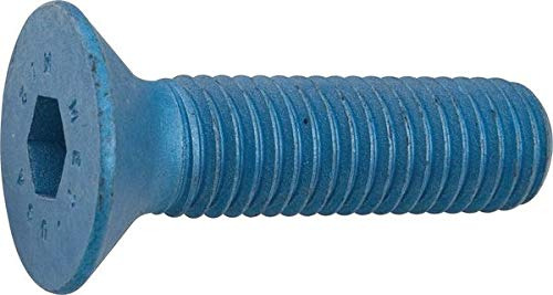 Mm Azul Aleacion Acero Tornillo Cabeza Plana Pk