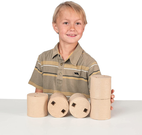 Big Country Toys Hay Bales - Set Of 5 - 1:20 Scale - Farm To