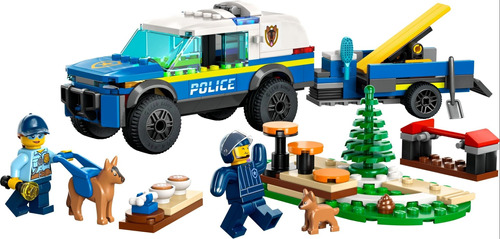 Lego City 60369 Entrenamiento Móvil Para Perros Policía