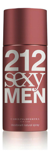 Carolina Herrera 212 Sexy Men Desodorante Masculino 150ml