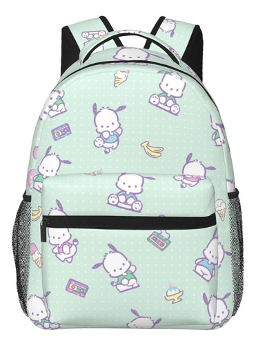 Rodes Mochilas De Anime Unisex Pochacco 3d Printed Backpack.