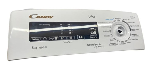 Frente Flex Panel Lavarropas Candy Vita Samrt Cvst810t 8k