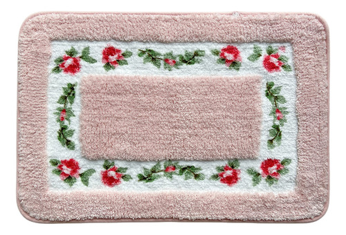 Sytian Beautiful Rose Flower Area Rugs For Bedroom Living R. Color Rosado