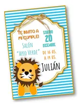 Comprar Kit Imprimible Pequeño León 100% Editable Mod.2 Leoncito