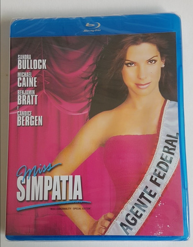 Blu-ray Miss Simpatia Sandra Bullock Original