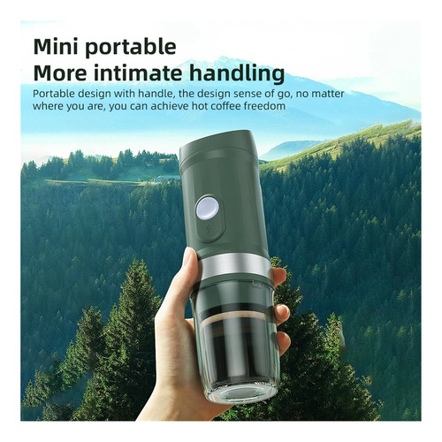 Mini Cafeteira, Máquina De Café Expresso Elétrica Portátil,