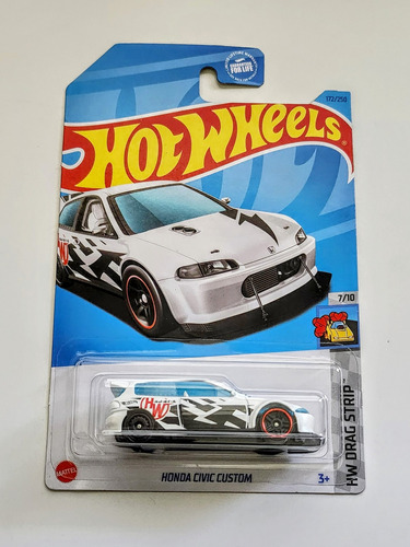 Hot Wheels # 7/10 - Honda Civic Custom - 1/64 - Hkh33