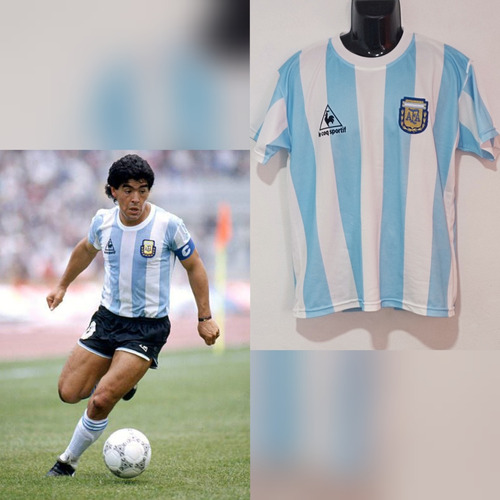 Camiseta Maradona Argentina 86 Reedición 