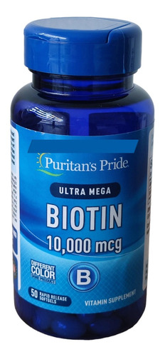 Biotina 10000 Mcg 50 Cápsulas Puri - Unidad a $1398