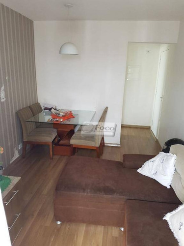 Apartamento Residencial Para Venda E Locação, Vila Rio De Janeiro, Guarulhos. - Ap0466